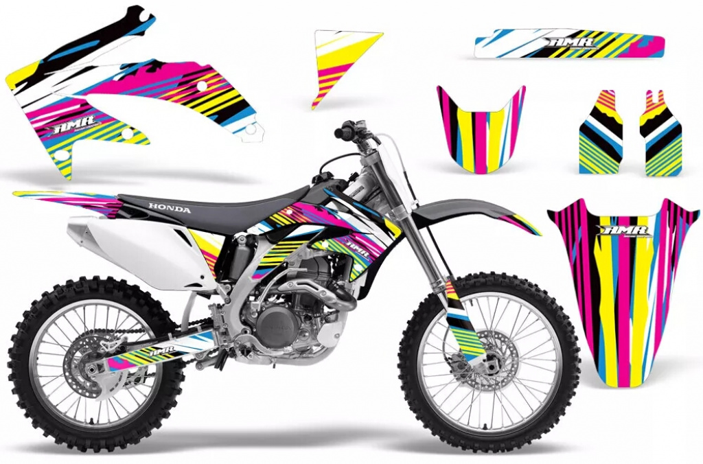 Flashback without number plates for Honda CRF450R 2005-2008
