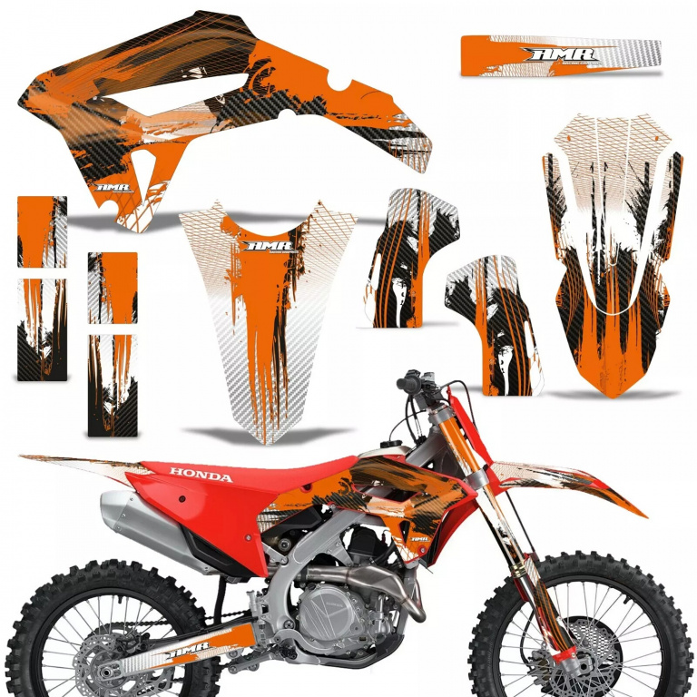 Carbon-X Orange without number plates for Honda CRF450R/RW 2021-2024
