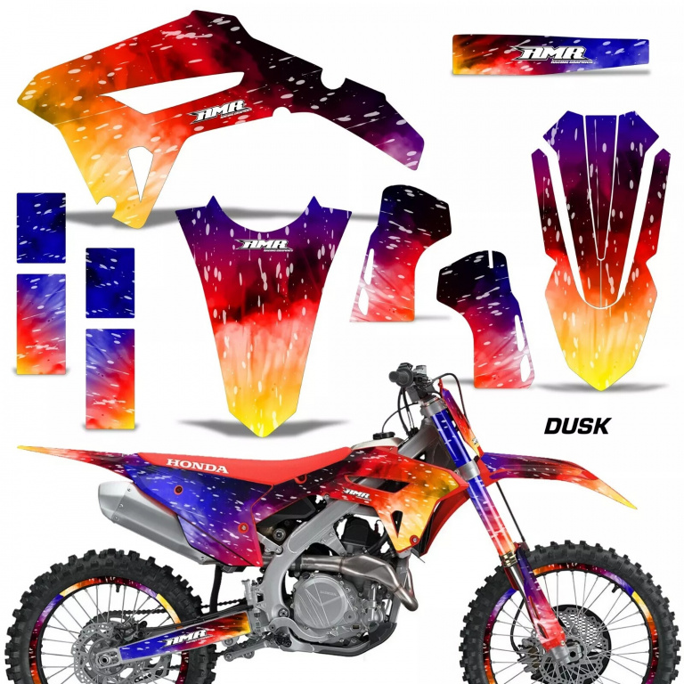 Dusk with number plates for Honda CRF450R/RW 2021-2024