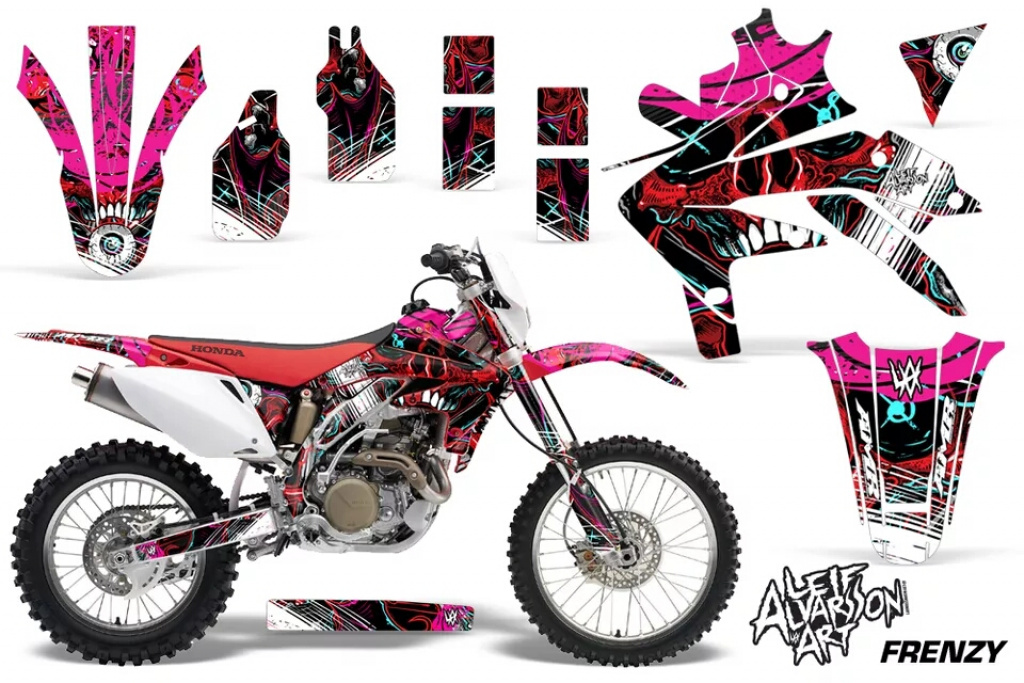 Frenzy Red without number plates for Honda CRF450X 2005-2016