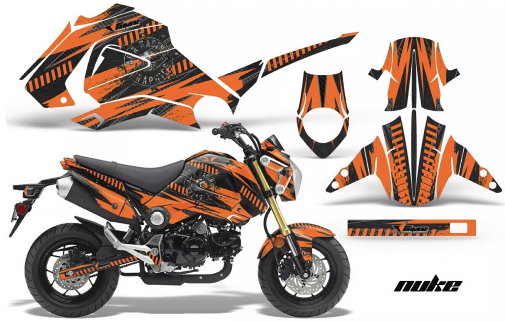 Nuke Orange für Honda Grom 125 2013-2016