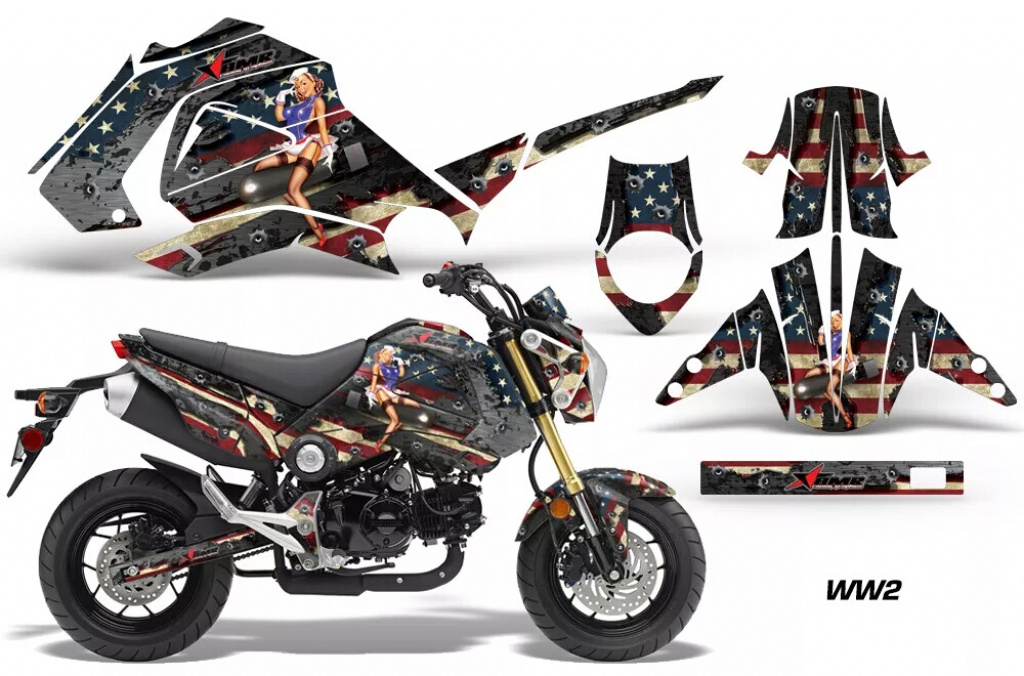 World War 2 für Honda Grom 125 2013-2016