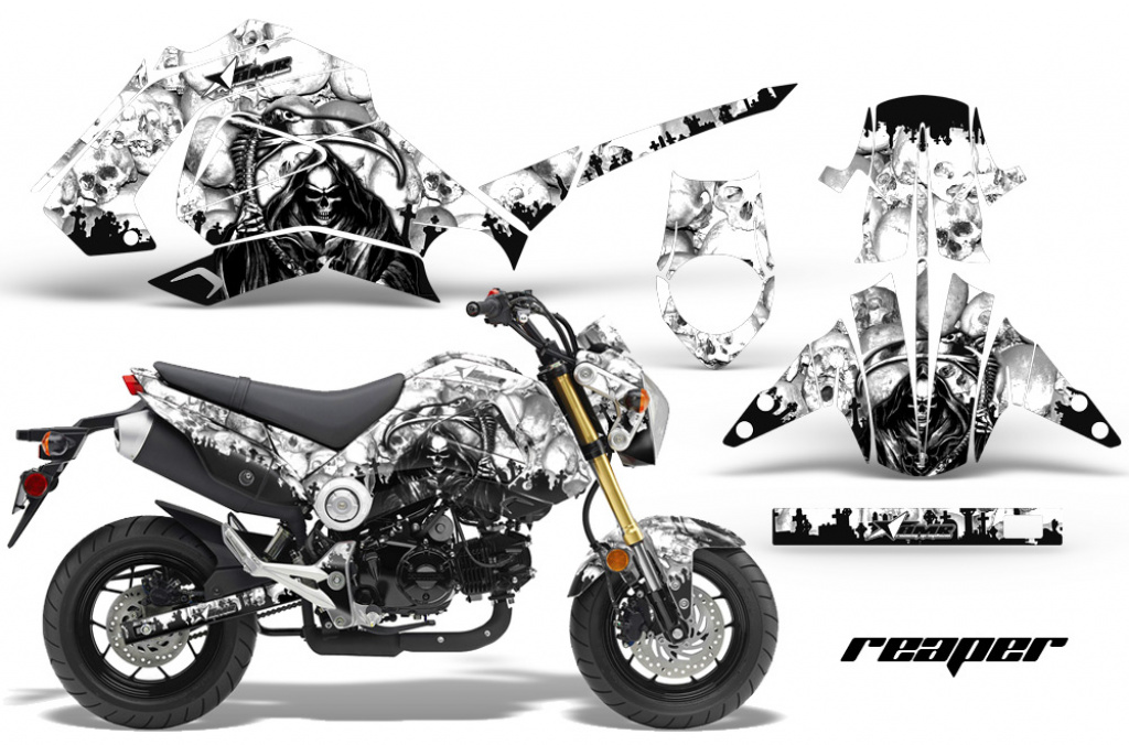 Reaper Weiß für Honda Grom 125 2013-2016