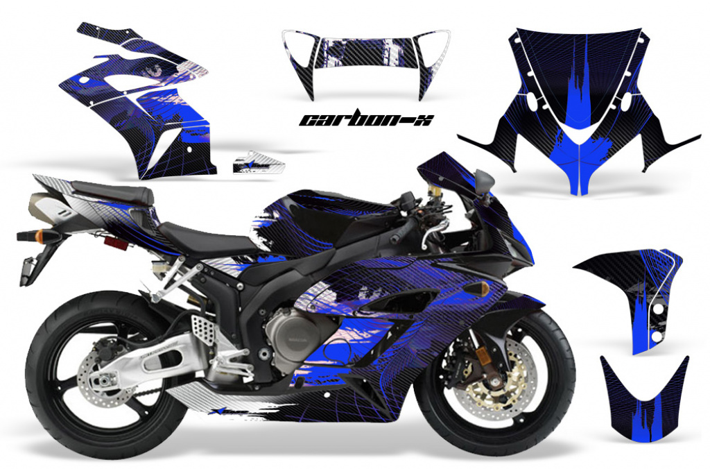Carbon-X Blau für Honda Sport Bike CBR 1000RR 2004-2005