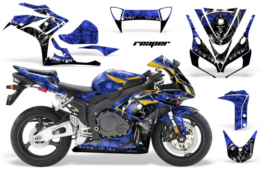 Reaper Blau für Honda Sport Bike CBR 1000RR 2006-2007