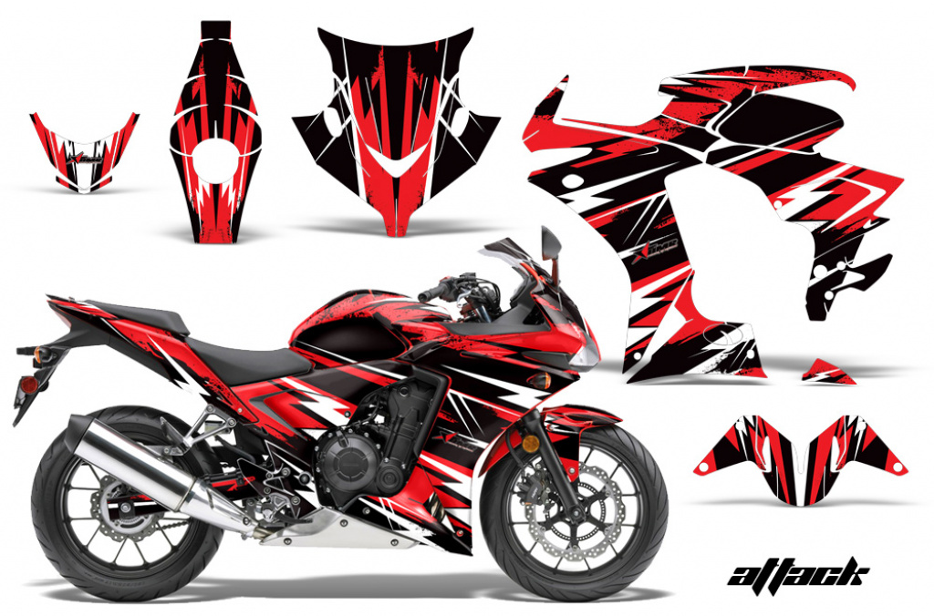 Attack Rot für Honda Sport Bike CBR 500R 2013-2014