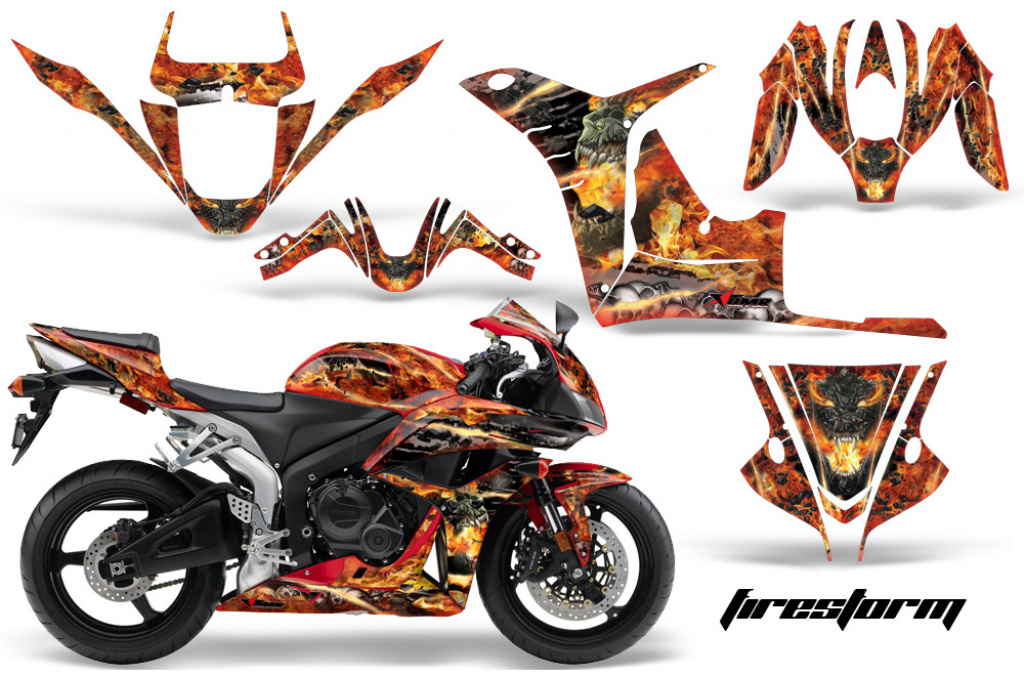 Firestorm Rot für Honda Sport Bike CBR 600RR 2007-2008