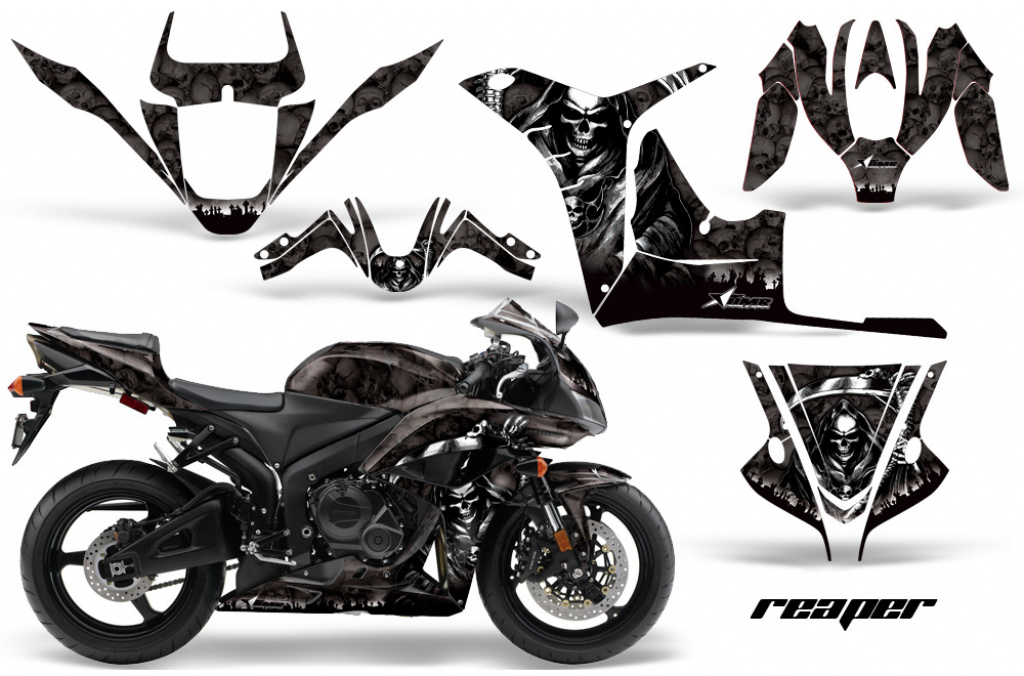 Reaper Schwarz für Honda Sport Bike CBR 600RR 2007-2008