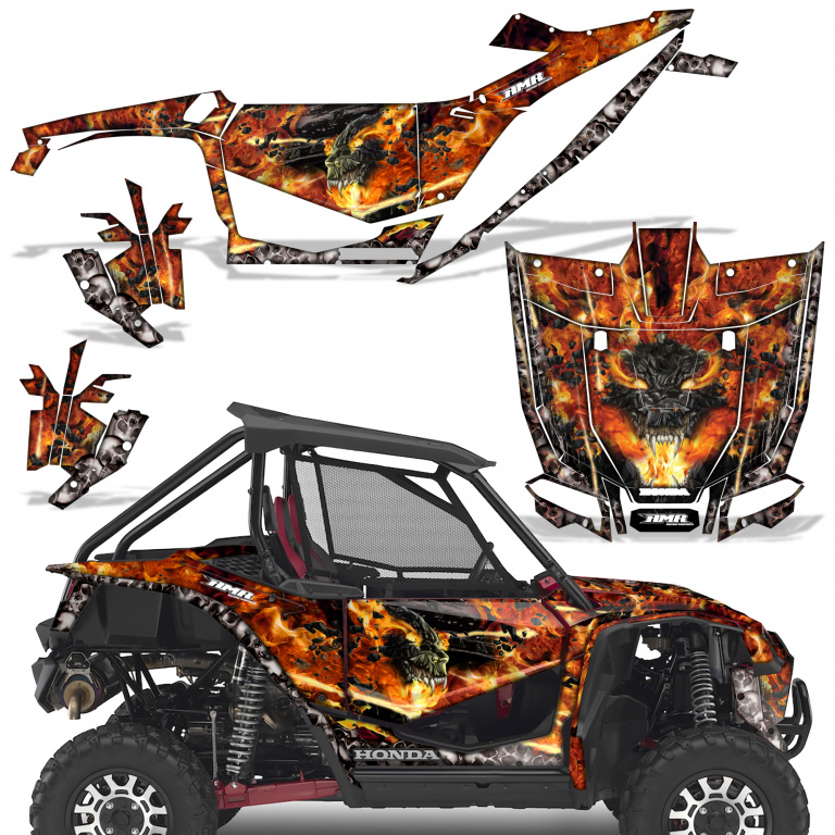 Firestorm Black for Honda Talon 1000X/R 2 Door 2019-2022