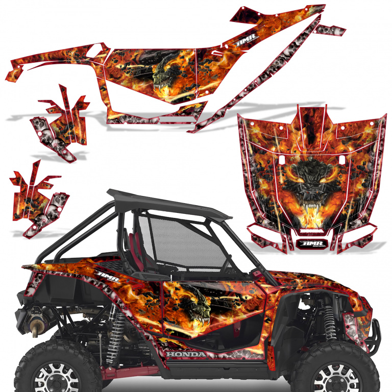 Firestorm Red for Honda Talon 1000X/R 2 Door 2019-2022