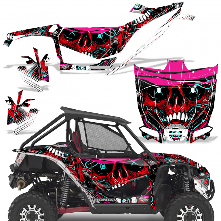 Frenzy Red for Honda Talon 1000X/R 2 Door 2019-2022