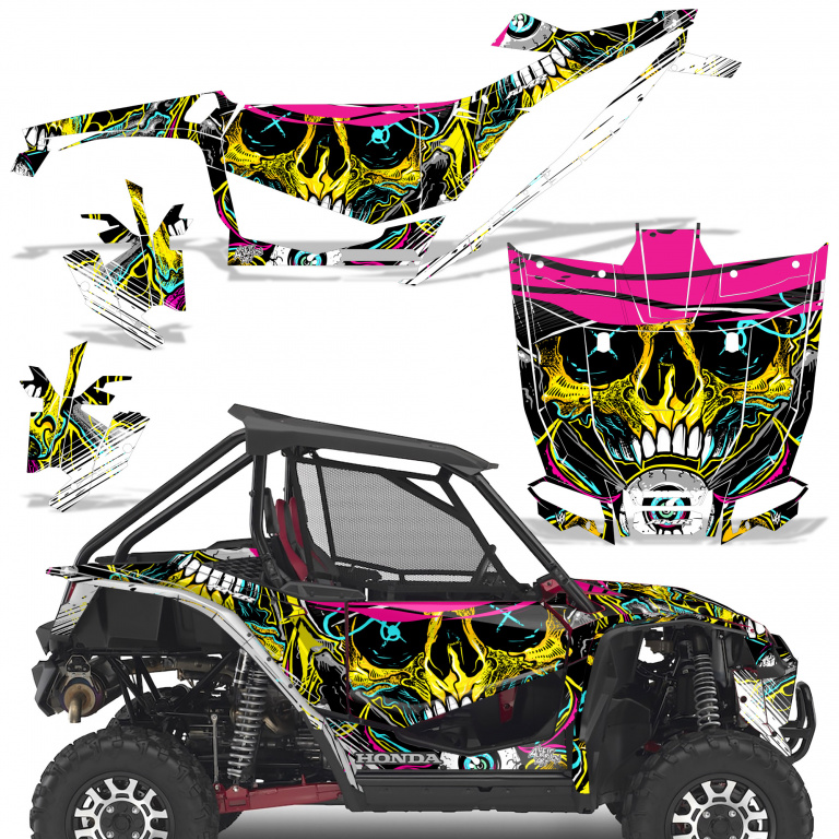Frenzy Yellow for Honda Talon 1000X/R 2 Door 2019-2022