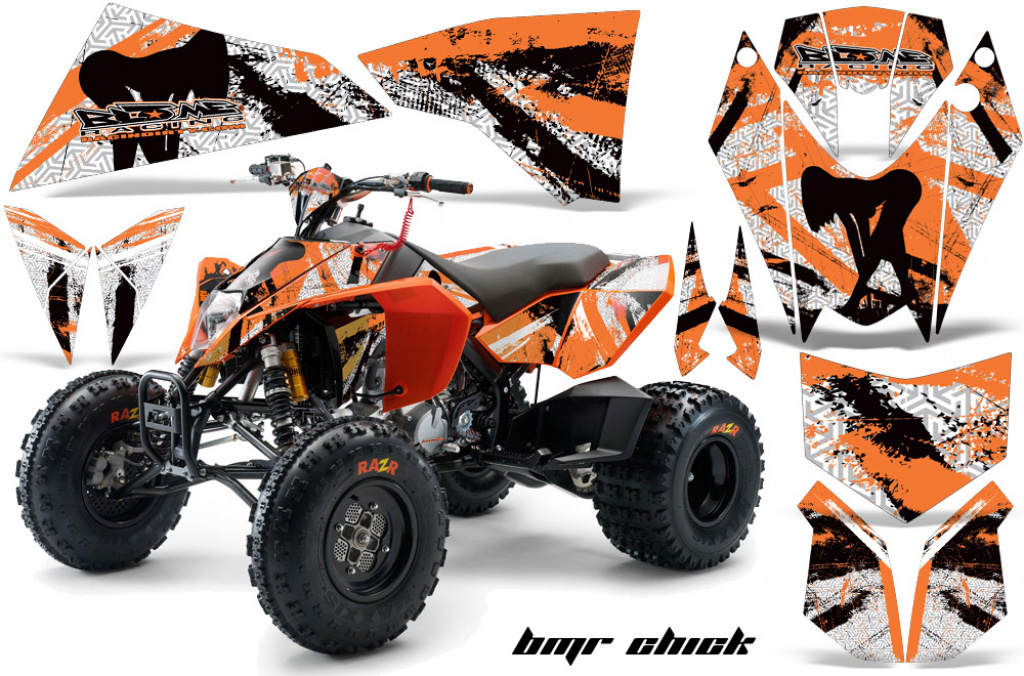 BMR Chick Orange for KTM XC 525 Quad