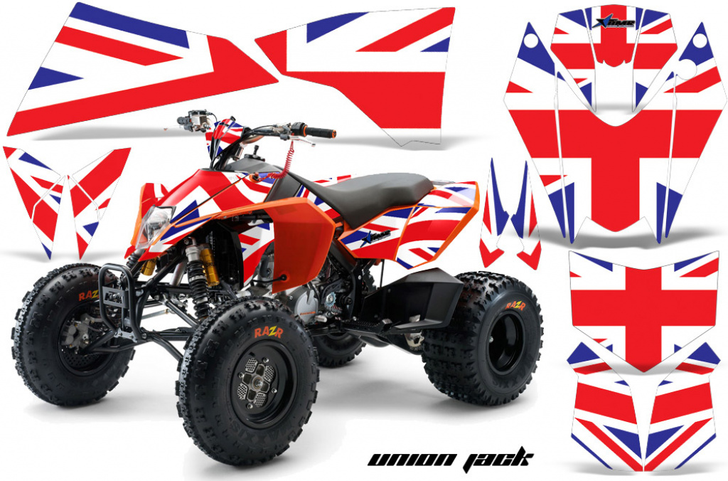 Union Jack for KTM SX 450 Quad