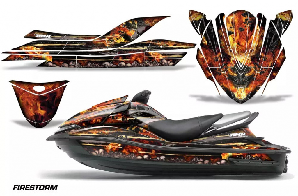 Firestorm Schwarz für Kawasaki 250X/260X/260LX 2007-2012