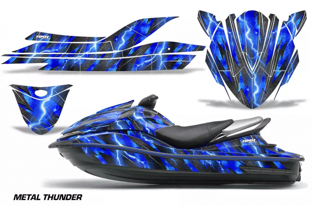 Metal Thunder Blau für Kawasaki 250X/260X/260LX 2007-2012
