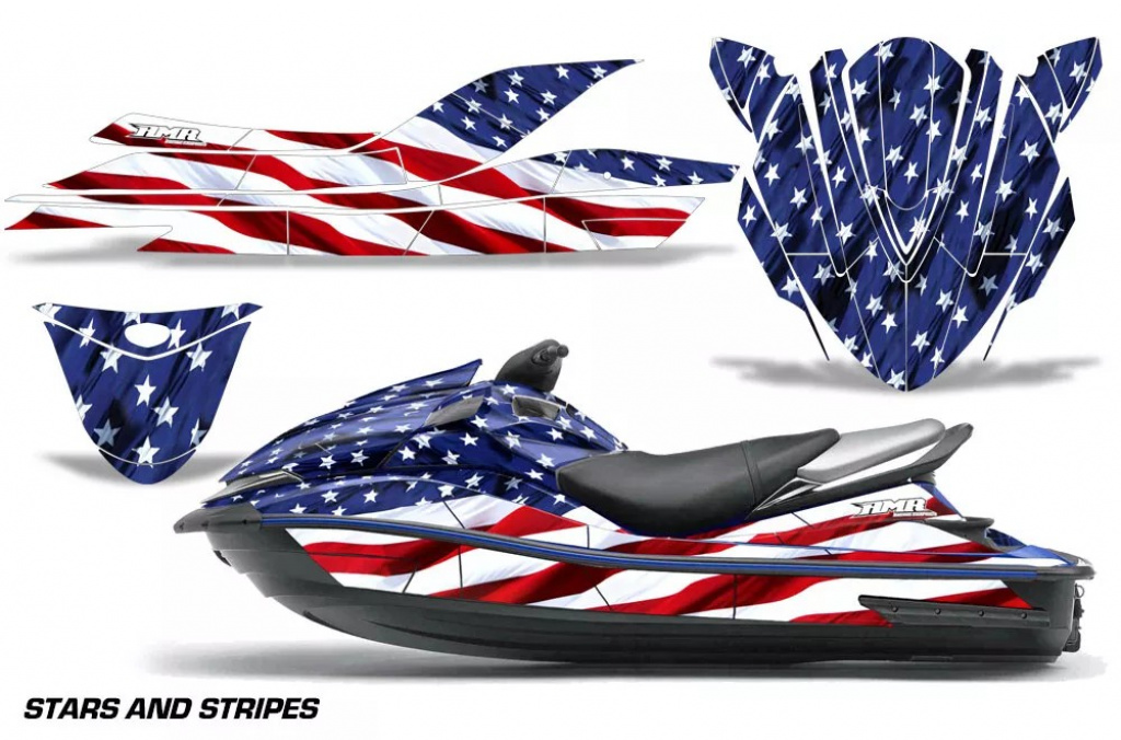 Stars and Stripes für Kawasaki 250X/260X/260LX 2007-2012