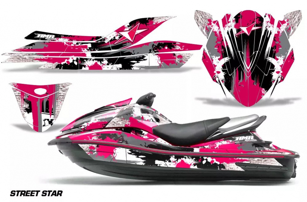 Street Star Pink für Kawasaki 250X/260X/260LX 2007-2012