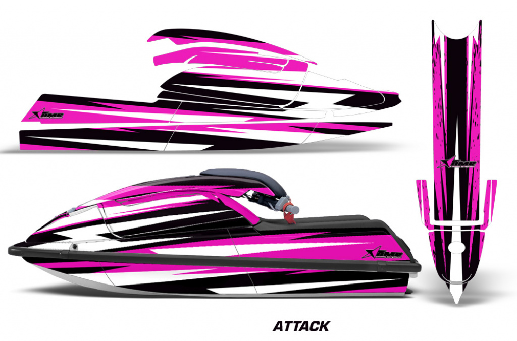 Attack Pink für Kawasaki 750 SX SXR 1992-1998