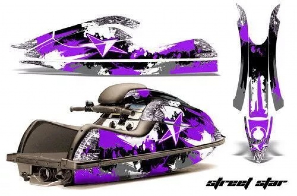 Street Star Lila für Kawasaki 800 SX/SX-R/R 2003-2012