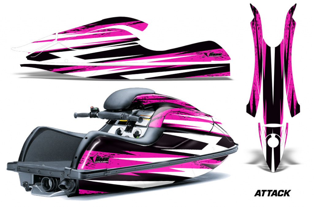 Attack Pink für Kawasaki 800 SX/SX-R/R 2003-2012