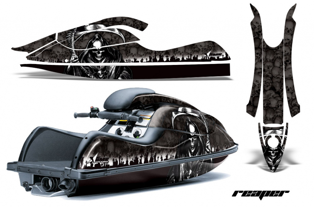 Reaper Schwarz für Kawasaki 800 SX/SX-R/R 2003-2012