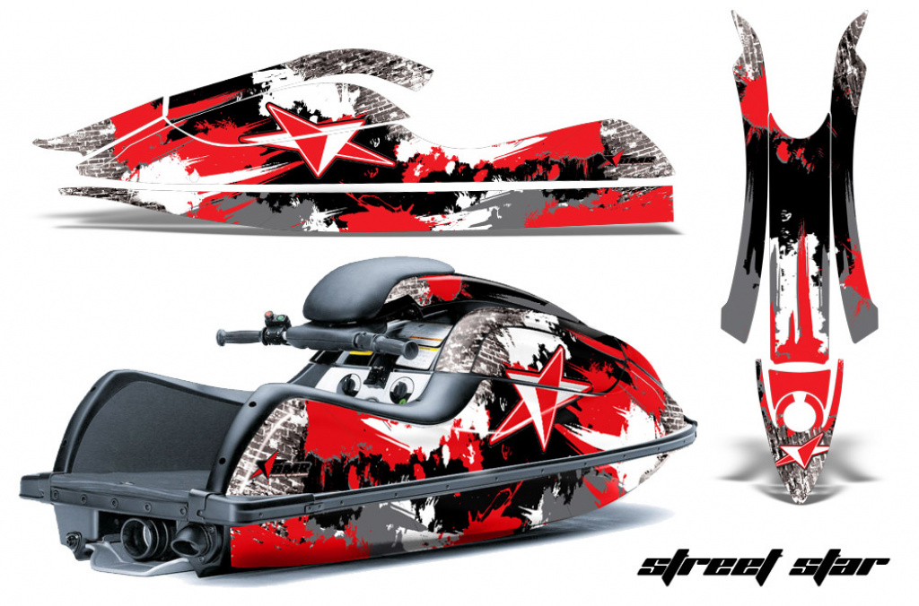 Street Star Rot für Kawasaki 800 SX/SX-R/R 2003-2012