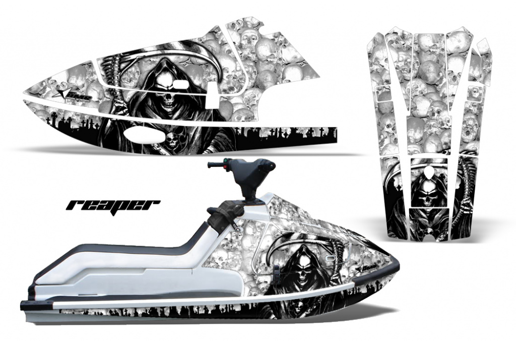Reaper Weiß für Kawasaki K2 650 1986-1995