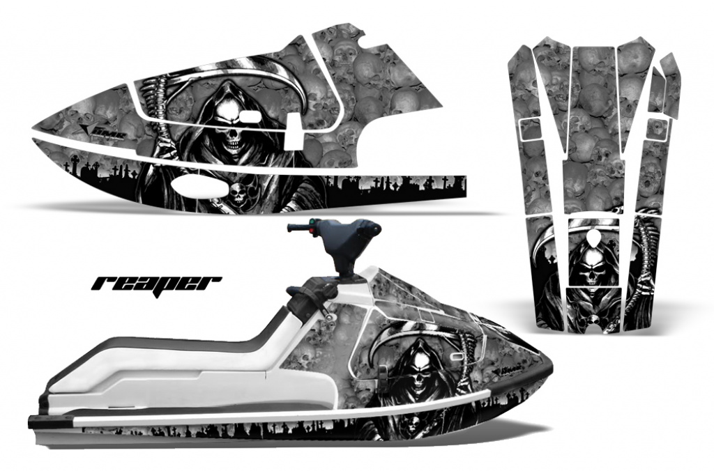 Reaper Silber für Kawasaki K2 650 1986-1995