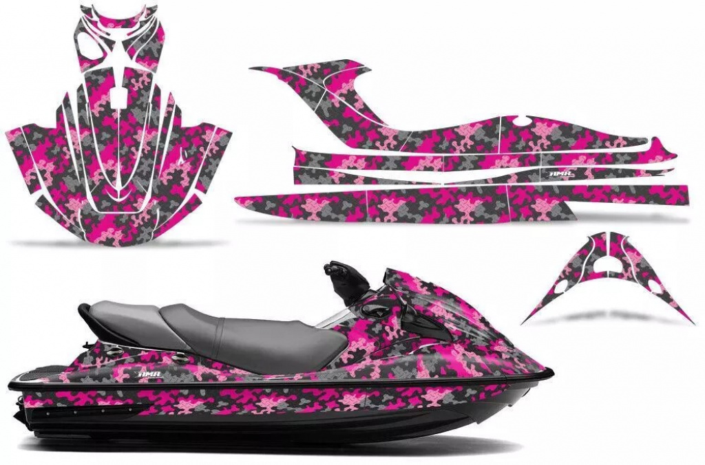 Camoplate Pink für Kawasaki STX15F 2003-2019