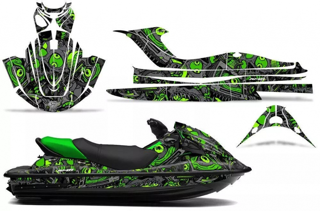 Tune In Grün für Kawasaki STX15F 2003-2019