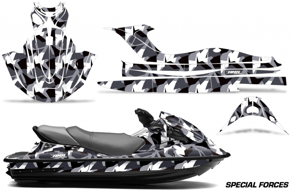 Special Forces Silber für Kawasaki STX15F 2003-2019