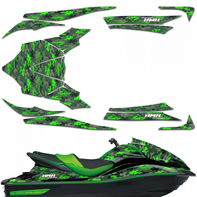 Slash Camo Grün für Kawasaki Ultra 300X/310X 2011-2021