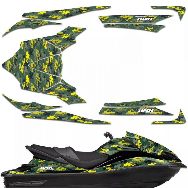 Slash Camo Gelb für Kawasaki Ultra 300X/310X 2011-2021