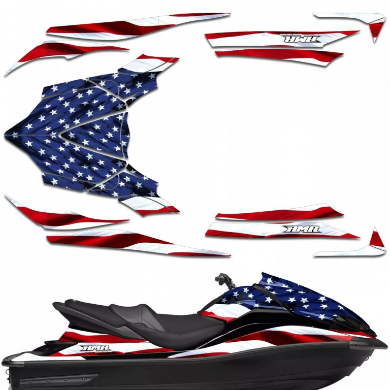 Stars and Stripes für Kawasaki Ultra 300X/310X 2011-2021