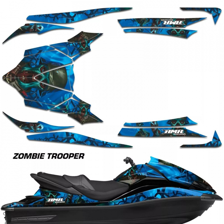 Zombie Trooper Blau für Kawasaki Ultra 300X/310X 2011-2021