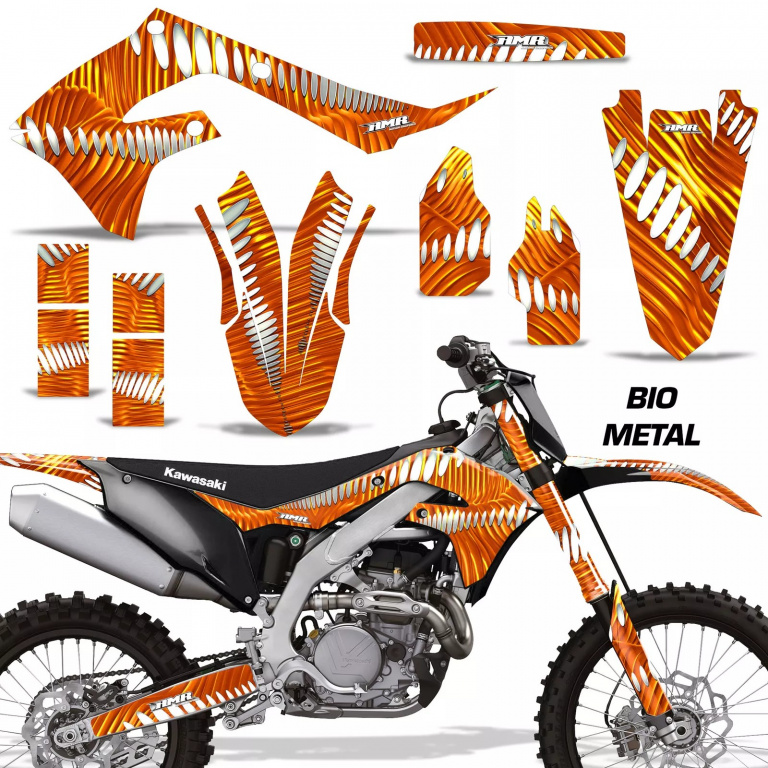 Bio Metal Orange without number plates for Kawasaki KX450F 2019-2023