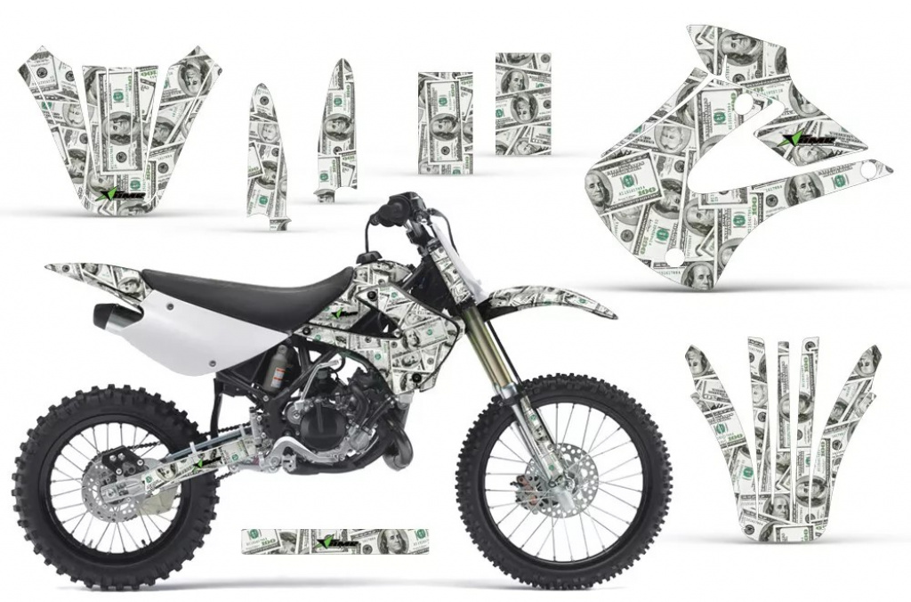 Ballin ohne Nummernfeldern für Kawasaki KX85/100 2001-2013