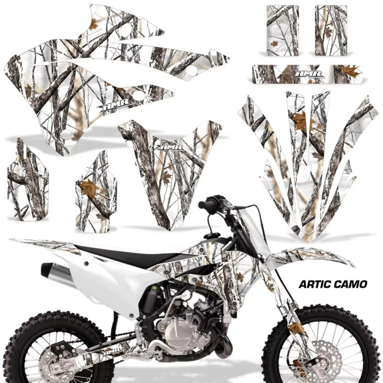 Arctic Camo without number plates for Kawasaki KX85/112 2022-2024