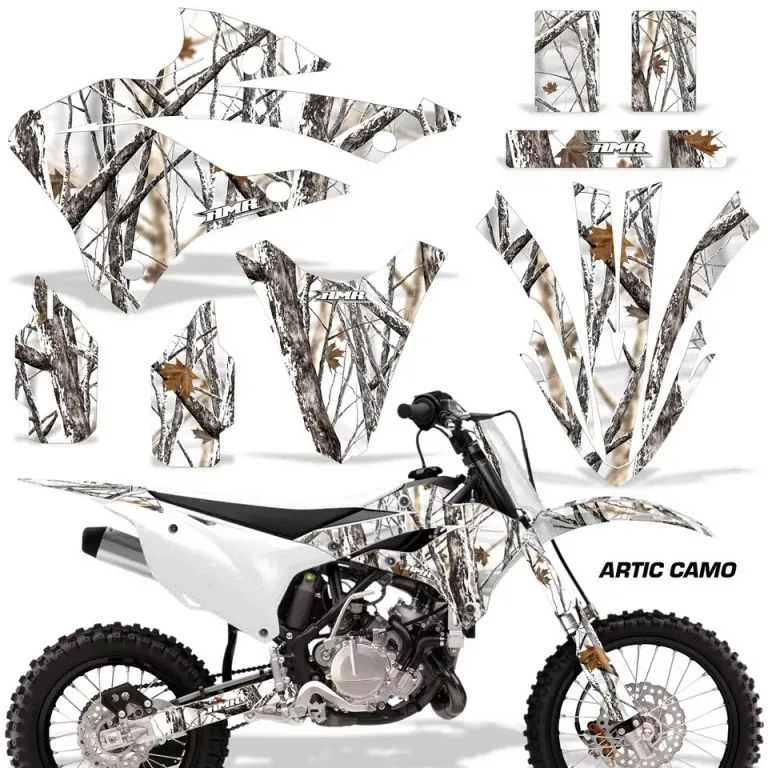 Arctic Camo ohne Nummernfeldern für Kawasaki KX85/112 2022-2024