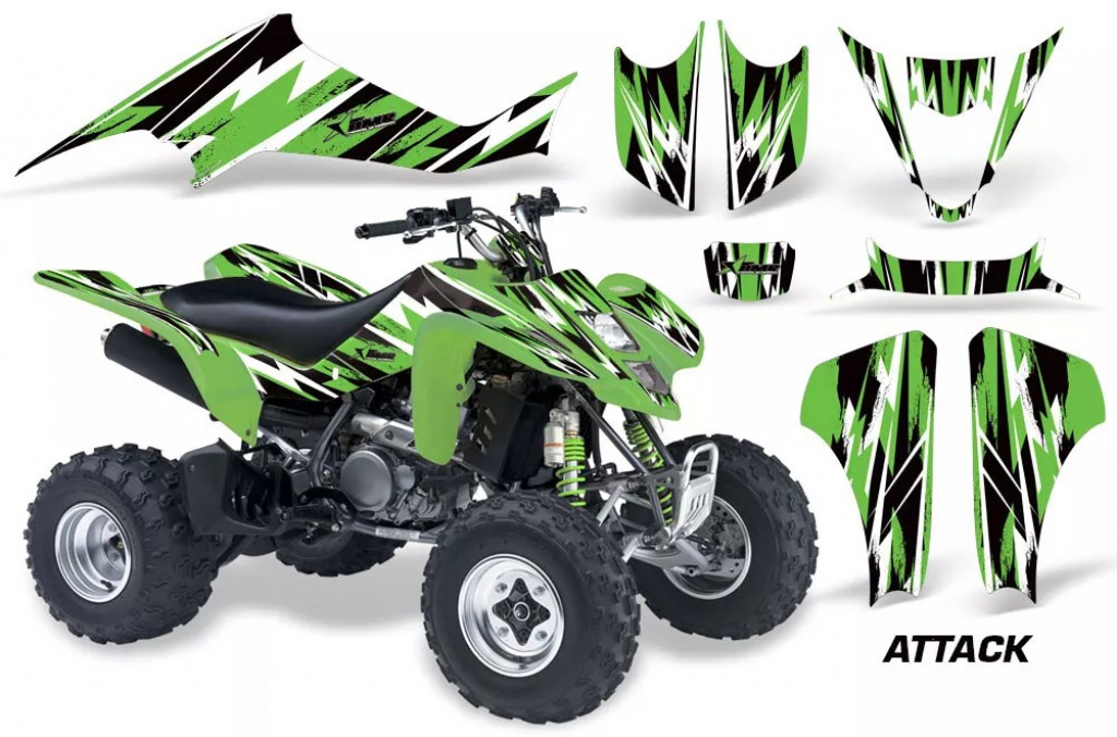 Attack Green for Suzuki LTZ 400 2003-2008