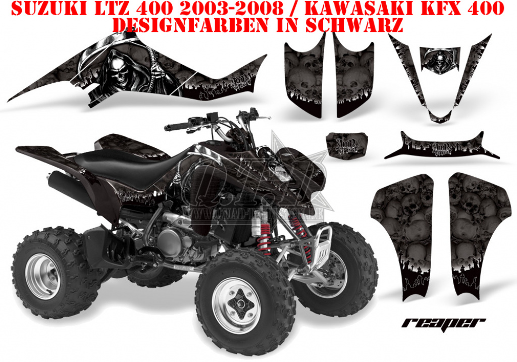 Reaper Black for Suzuki LTZ 400 2003-2008