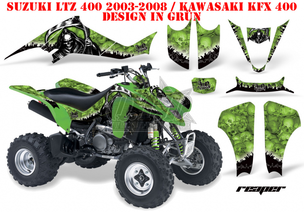 Reaper Green for Suzuki LTZ 400 2003-2008
