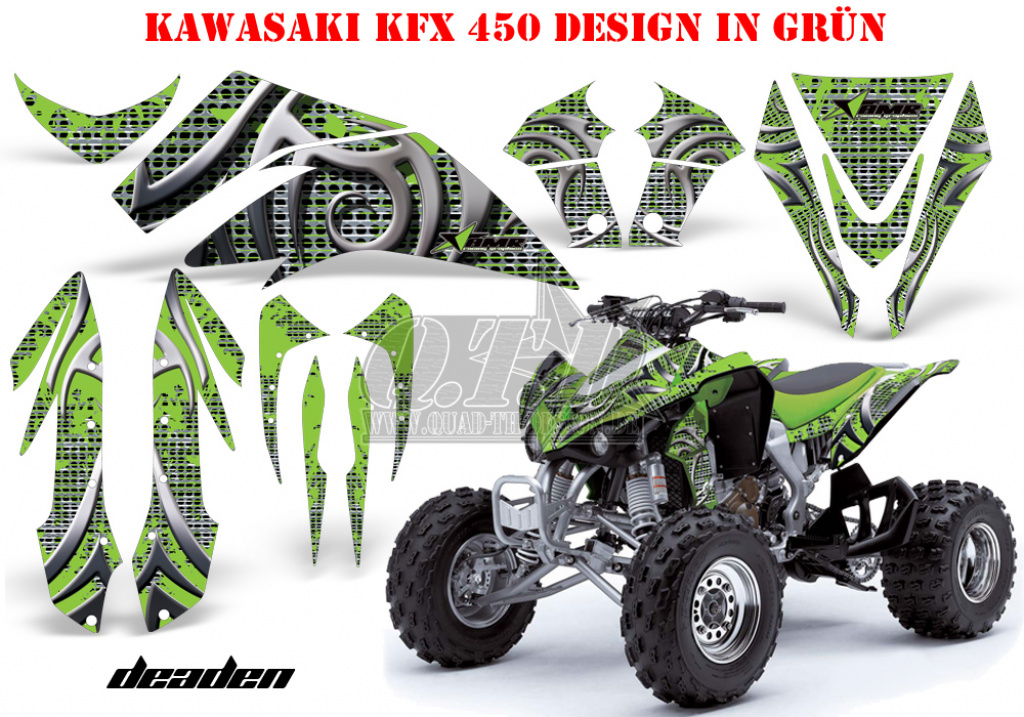 Deaden Grün für Kawasaki KFX 450