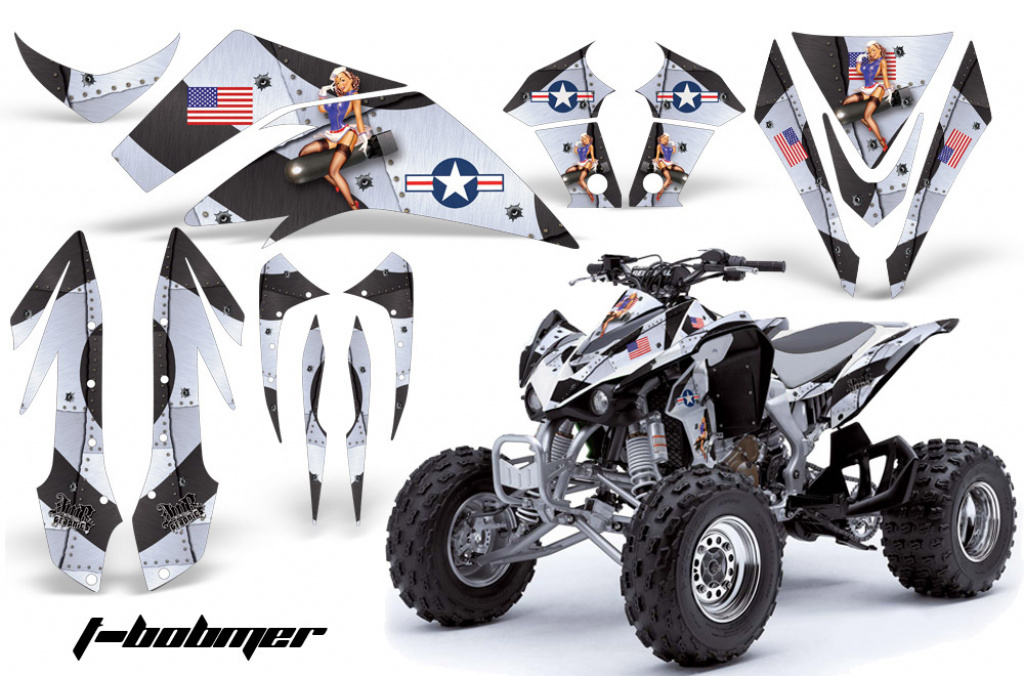 T-Bomber Weiß für Kawasaki KFX 450
