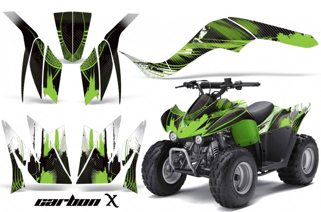Carbon-X Grün für Kawasaki KFX 50/KFX 90 2007-2022