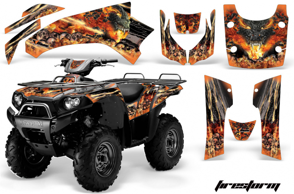 Firestorm Orange for Kawasaki Brute Force KVF 650i 4x4 2006-2012