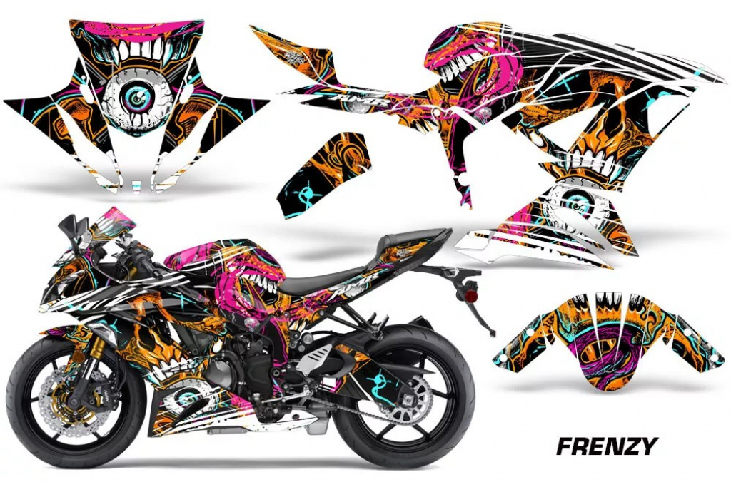 Frenzy Orange für Kawasaki Ninja 636 ZX-6R 2013-2016