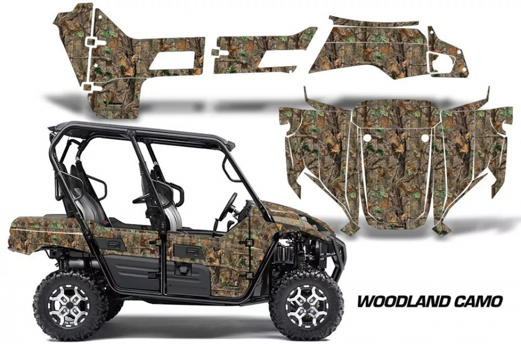 Woodland Camo on a Kawasaki Teryx4 2016+