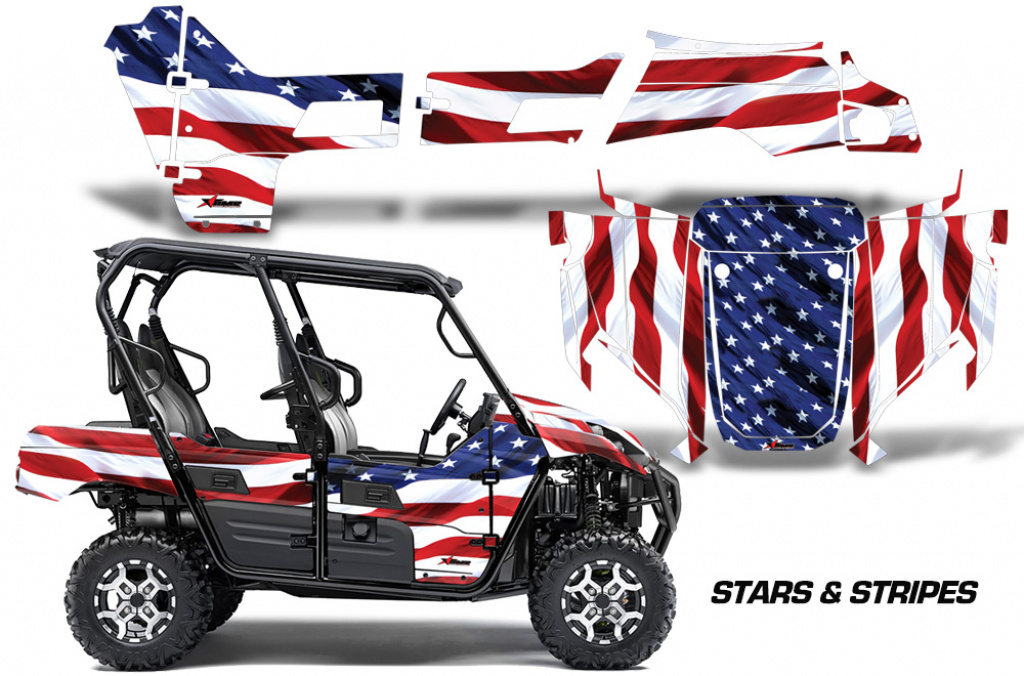 Stars and Stripes on a Kawasaki Teryx4 2016+